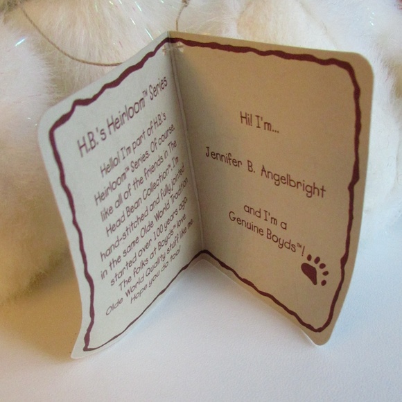 "Jennifer B. Angelbright" Retired Boyds Bear - Picture 7 of 10